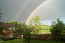 Regenbogen ber der Poschenhofstasse